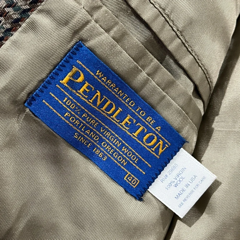 Pendleton vintage blazer